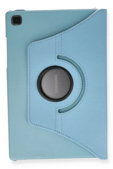 Samsung Galaxy Tab A7 10.4 Kılıf 360 Tablet Deri Kılıf - Turkuaz - Resim 2