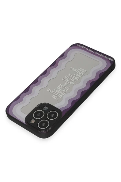 iPhone 13 Pro Max Kılıf Mirror Desenli Kapak - Mirror - 5 - 3