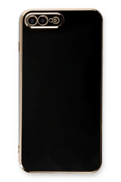 iPhone 7 Plus Kılıf Volet Silikon - Siyah - 2