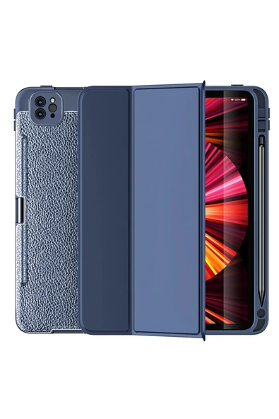 iPad Pro 11 (2020) Kılıf Tablet Focus Silikon - Lacivert ürün görseli 1