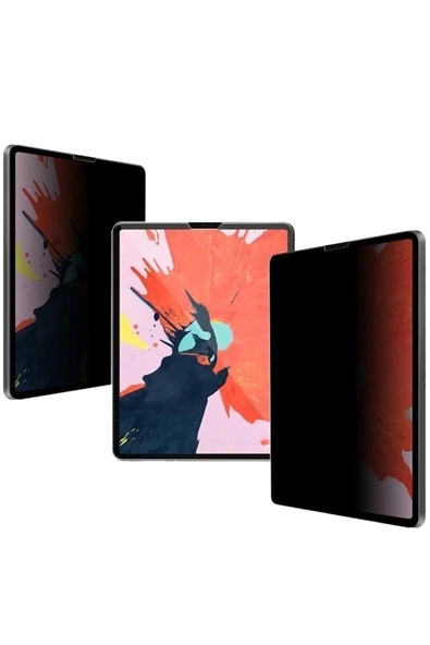 iPad Pro 12.9 (2021) Tablet Hayalet Full Glue Ekran Koruyucu