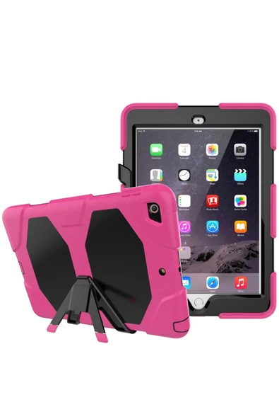 iPad 5 Air 9.7 Kılıf Griffin Tablet Kapak - Pembe - Resim 3