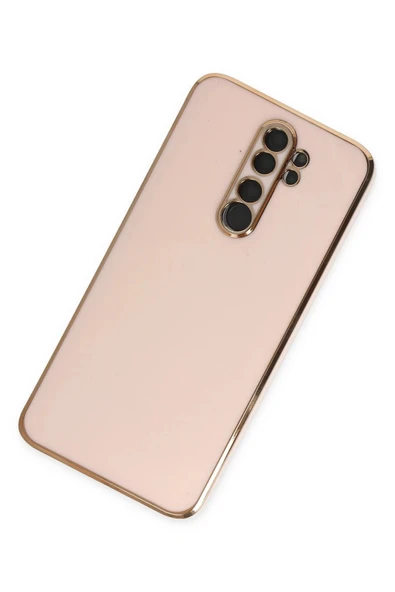 Xiaomi Redmi Note 8 Pro Kılıf Volet Silikon - Pembe - 3