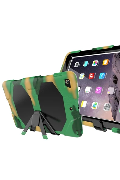 iPad 5 Air 9.7 Kılıf Griffin Tablet Kapak - Kamuflaj - Resim 5