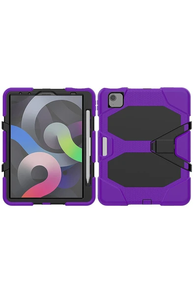 iPad Pro 11 (2020) Kılıf Griffin Tablet Kapak - Mor - Resim 2