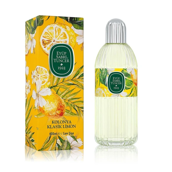 EYÜP SABRİ TUNCER KLASİK LİMON KOLONYASI CAM ŞİŞE 400 ML - 1