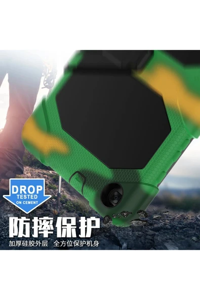 Samsung Galaxy T290 Tab A 8 Kılıf Griffin Tablet Kapak - Kamuflaj - Resim 3