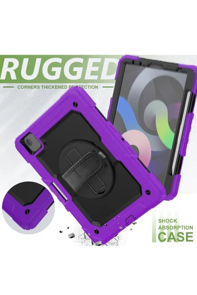 iPad Pro 11 (2020) Kılıf Pars Tablet Kapak - Mor - 2