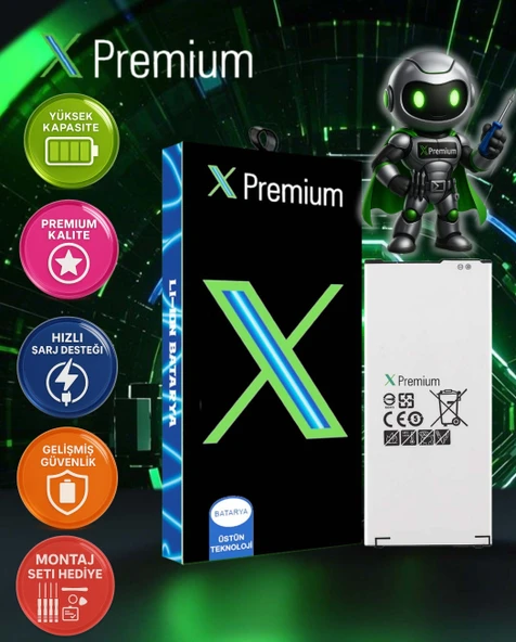 ​Xpremium Samsung A7 2016 SM-A710 Batarya Pil – 2700 mAh - 1
