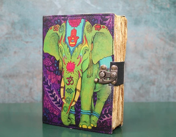 Fil Tasarımı Deri Defter ürün görseli 1