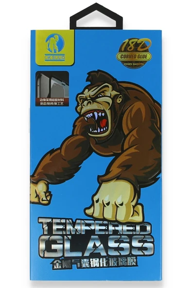 iPhone 6 18D Cam Ekran Koruyucu - Beyaz