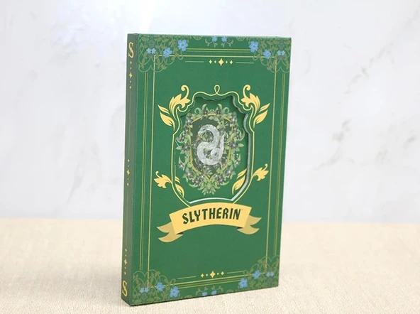 Harry Potter Slytherin Deri Defter ürün görseli 1