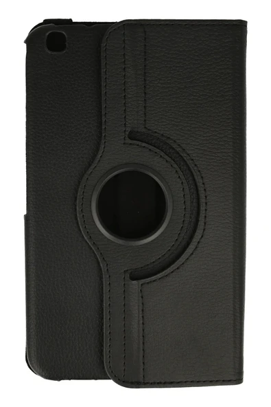 Samsung Galaxy T310 Tab 3 8 Kılıf 360 Tablet Deri Kılıf - Siyah - Resim 2