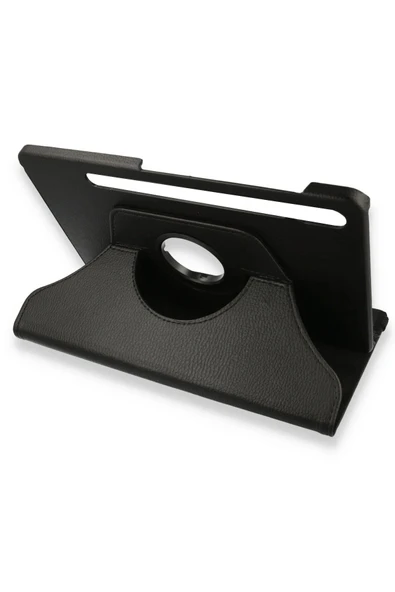 Samsung Galaxy X800 Tab S8 Plus 12.4 Kılıf 360 Tablet Deri Kılıf - Siyah ürün görseli 1