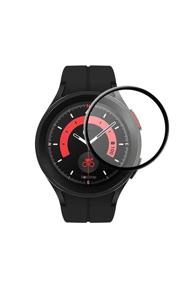 Samsung Galaxy Watch 4 42mm Polymer Nano Ekran Koruyucu - Şeffaf - 2
