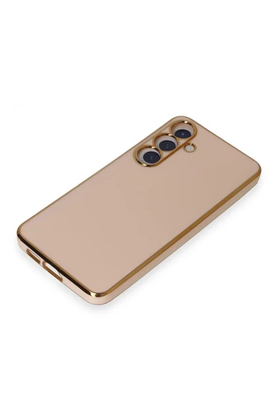 Samsung Galaxy S24 Kılıf Volet Silikon - Pembe - 4