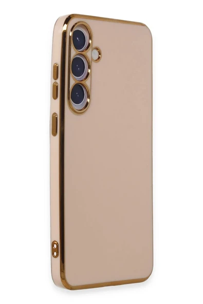 Samsung Galaxy S24 Kılıf Volet Silikon - Pembe - 2