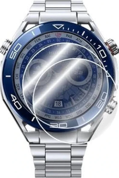 Huawei Watch Ultimate Polymer Nano Ekran Koruyucu - Şeffaf - Resim 3