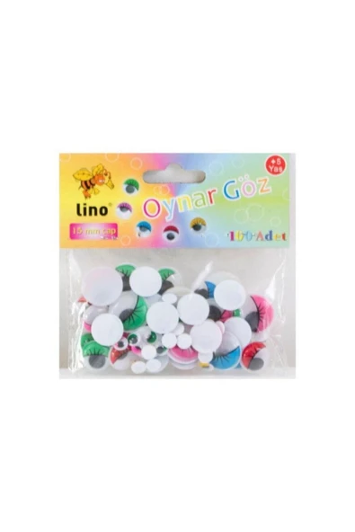 Lino Oynar Göz Karışık Renkli 50'li