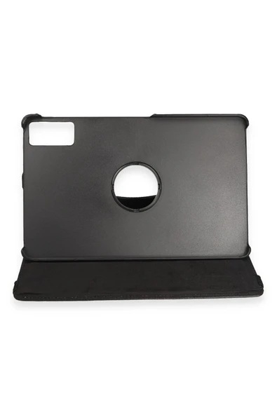 Xiaomi Redmi Pad SE Kılıf 360 Tablet Deri Kılıf - Siyah - Resim 3