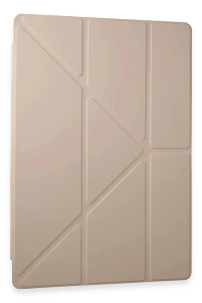 Samsung Galaxy X910 Tab S9 Ultra 14.6 Kılıf Kalemlikli Mars Tablet Kılıfı - Rose Gold ürün görseli 1