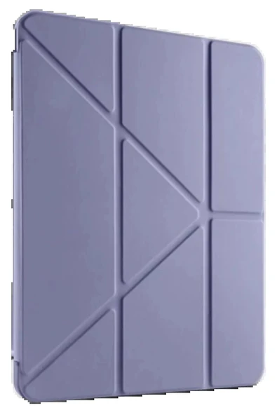 Samsung Galaxy X910 Tab S9 Ultra 14.6 Kılıf Kalemlikli Mars Tablet Kılıfı - Lila