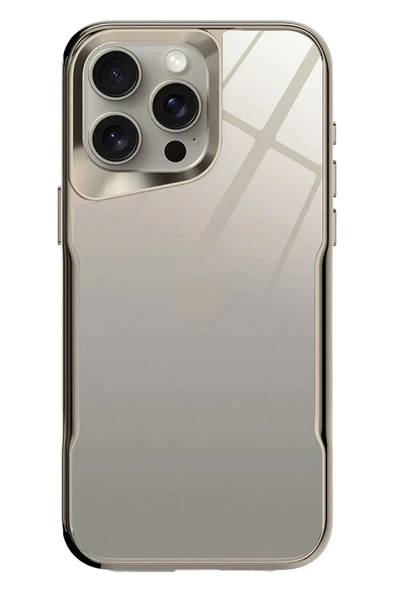 iPhone 15 Pro Craft Kapak - Titan Gri