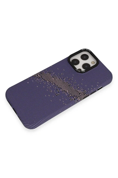 iPhone 15 Pro Max Basel Kapak - Derin Mor - 4