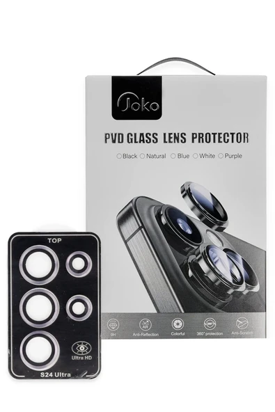 Samsung Galaxy S24 Ultra PVD Metal Kamera Lens - Pembe ürün görseli 1