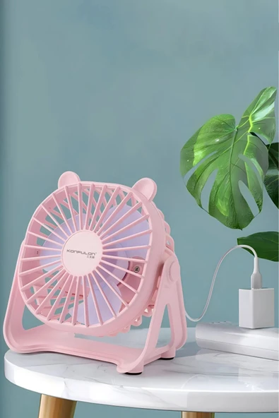 FS23 Masaüstü Soğutma Fanı - Beyaz - 3