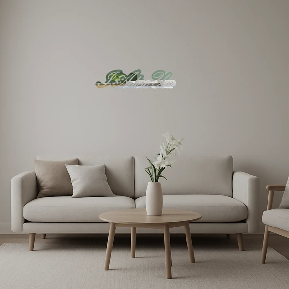 I Adore You İç Mekan Aynalı Tablo ürün görseli 1