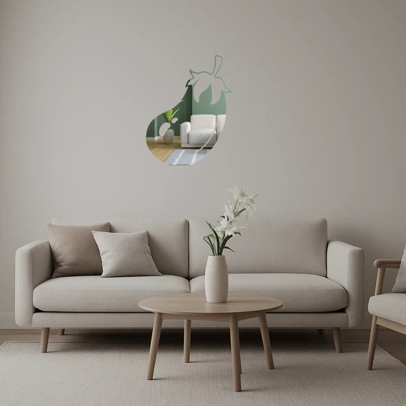 Brokoli Tasarımlı İç Mekan Aynalı Tablosu