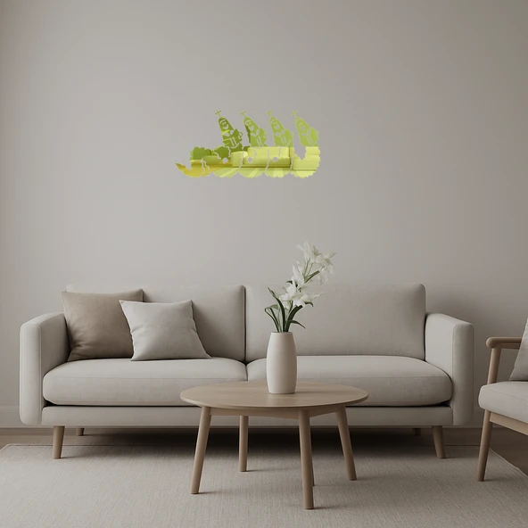 Okuyan Yılan Eğlenceli Altın Aynalı Tablolar ürün görseli 1