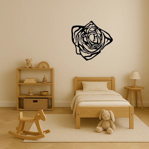 Çiçek Desenli Dekoratif Tablo - Resim 3