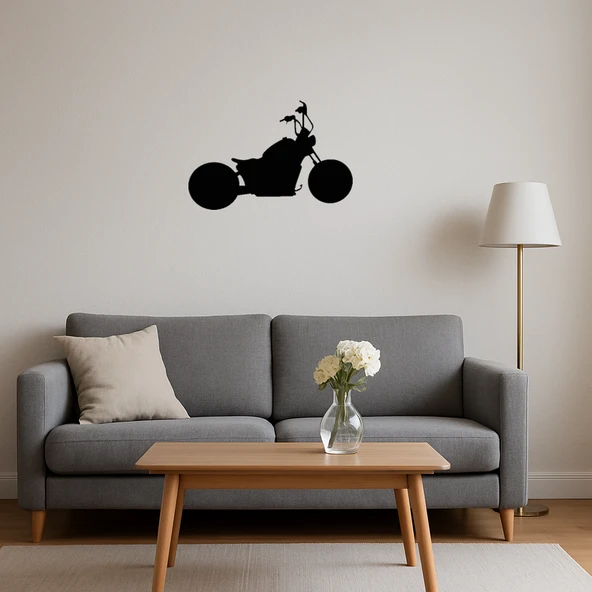 Motor Tutkunlarına Özel MDF Duvar Sanatı - 4