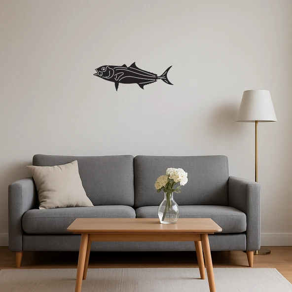 Denizaltı Dünyası Temalı MDF Dekoratif Tablo - Resim 4