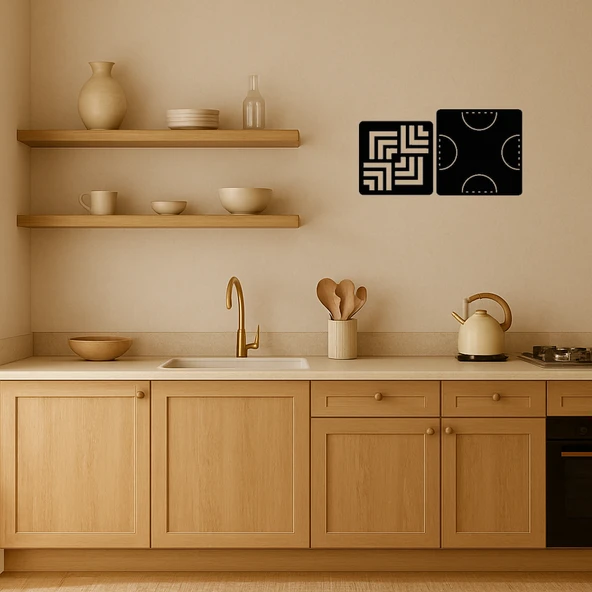 Vintage Tarzı MDF Dekoratif Tablo - 3