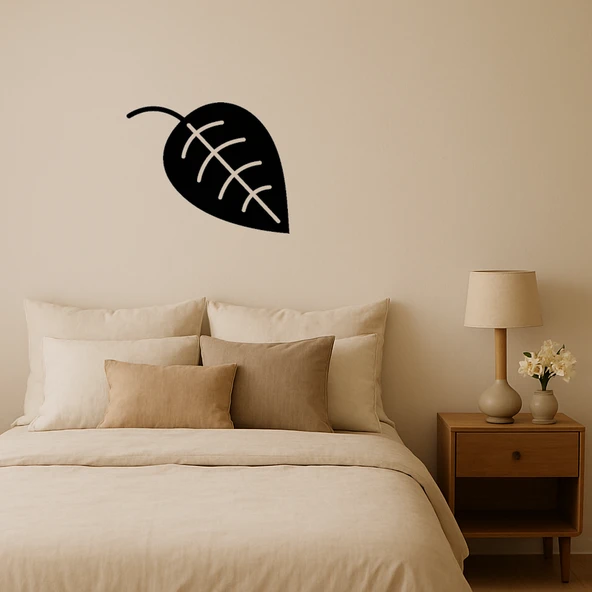 Tek Yaprak Dekoratif Tablo