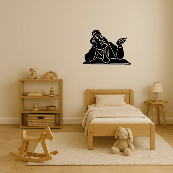 Düşünen Ofis Adamı MDF Duvar Tablosu - Resim 3