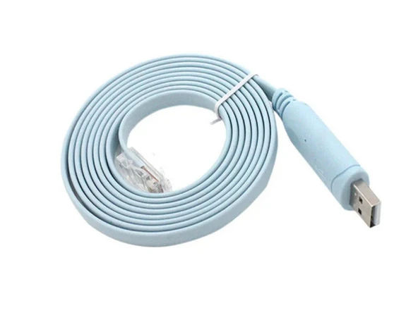 1.5 Metre Usb to Rj45 Kablo USB-A to Rj45 Veri Kablosu Dönüştürücü USB to Ethernet/LAN Kablo, FT232RL çip, - 1