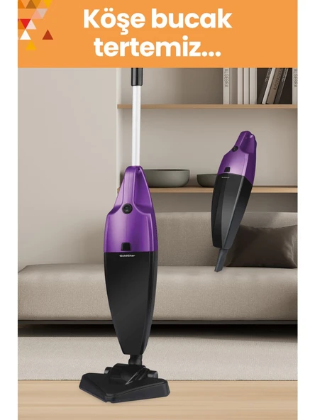 Goldstar Samyeli ST-7565M Dik Süpürge Mor - Resim 3