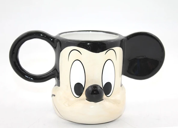Porselen Mickey Mouse Kupa Bardak