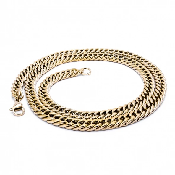 Balık Sırtı Çelik Erkek Kolye 1,6Mm X 4Mm 3183CEK049 - Resim 3