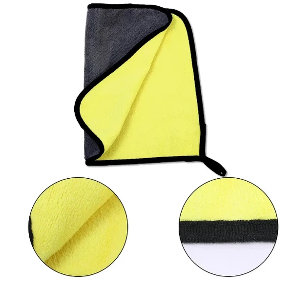 Yünlü Mikrofiber Araba Temizlik Bezi 50x70 cm ürün görseli 1