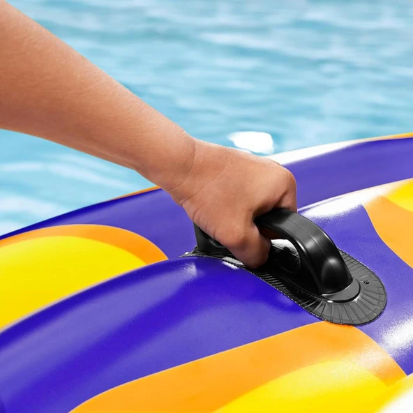 Bestway Kertenkele Binici Çift Kişilik Binici Deniz Yatağı 191cm Bestway Salamander Binici - Resim 5