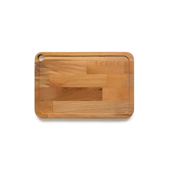 Ahşap Paslanmaz Çelik Kesim Ve Sunum Tahtası - Resim 2