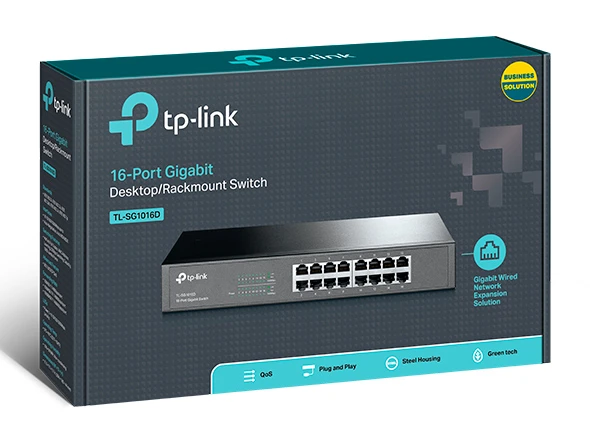 TP-LINK TL-SG1016D 16PORT 10/100/1000 YÖNETİLEMEZ SWITCH - 4