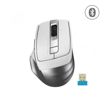 A4 TECH FB35 OPTIK MOUSE BLUETOOTH+NANO USB BEYAZ - 2
