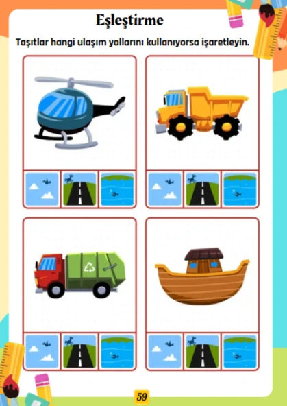 Okul Öncesi Zeka ve Mantık Gelişimi Kitabı  110 Etkinlik - Resim 3