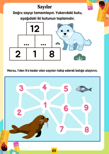 Okul Öncesi Zeka ve Mantık Gelişimi Kitabı  110 Etkinlik - Resim 4